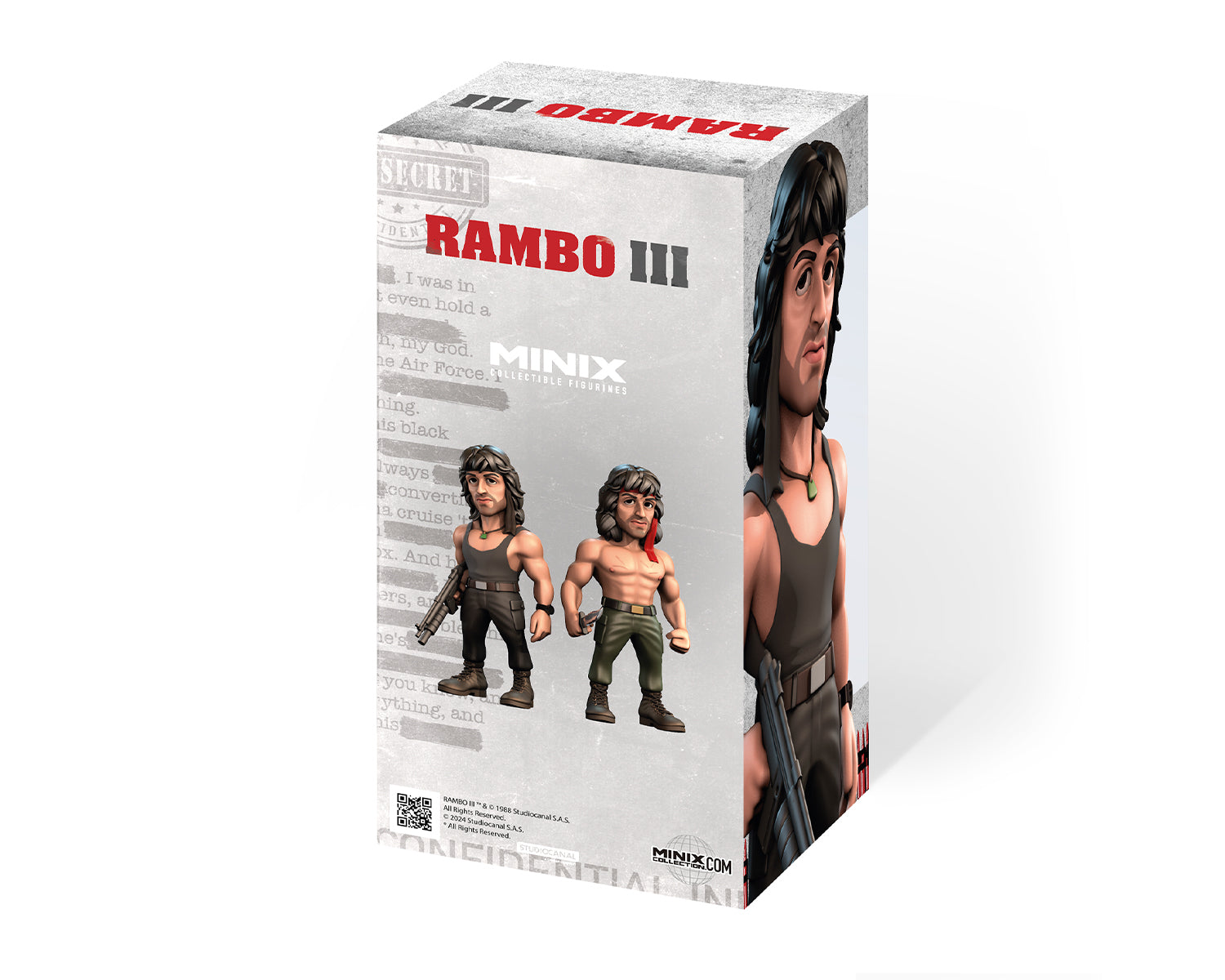 Figurine Rambo - Minix Rambo 3 12 cm