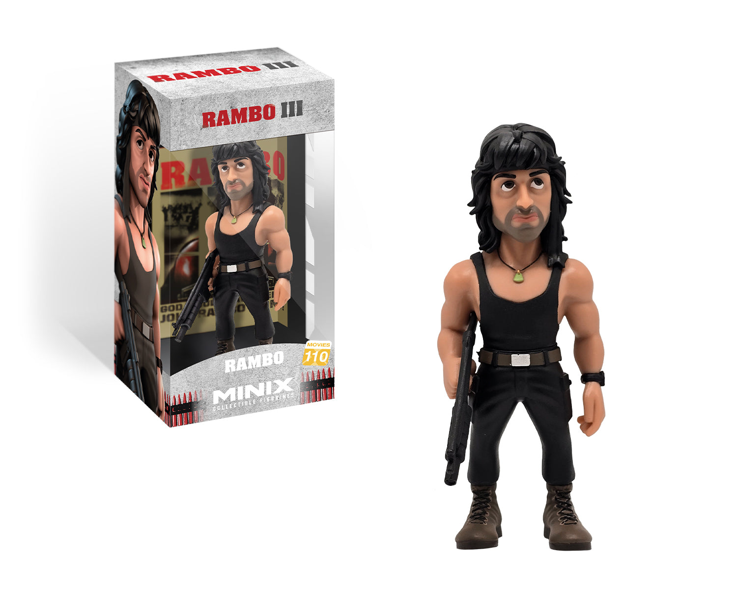 Figurine Rambo - Minix Rambo 3 12 cm