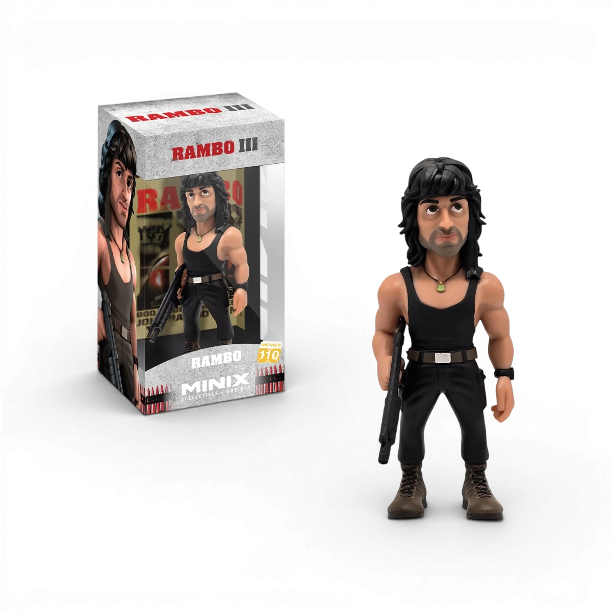 Figurine Rambo - Minix Rambo 3 12 cm
