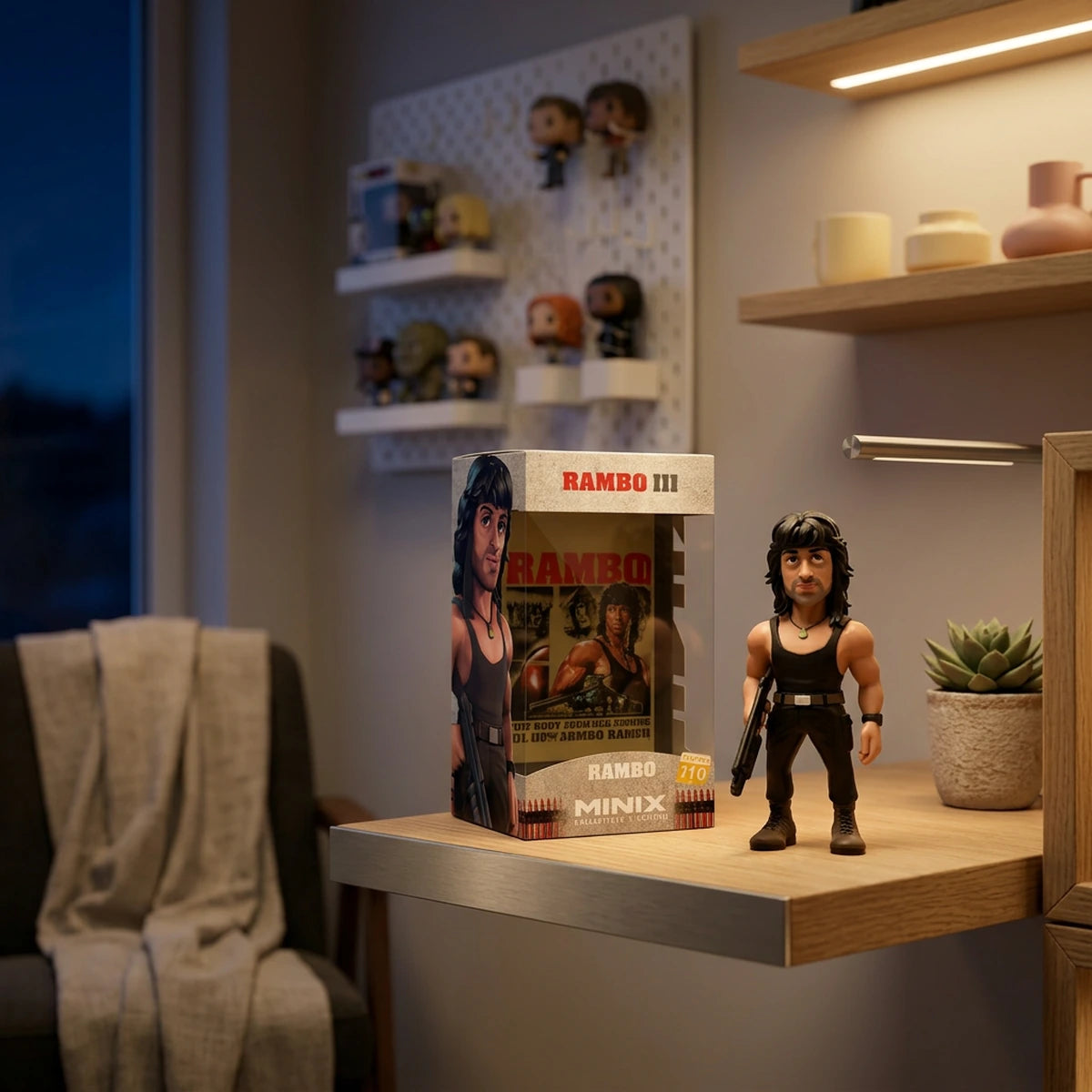 Figurine Rambo - Minix Rambo 3 12 cm