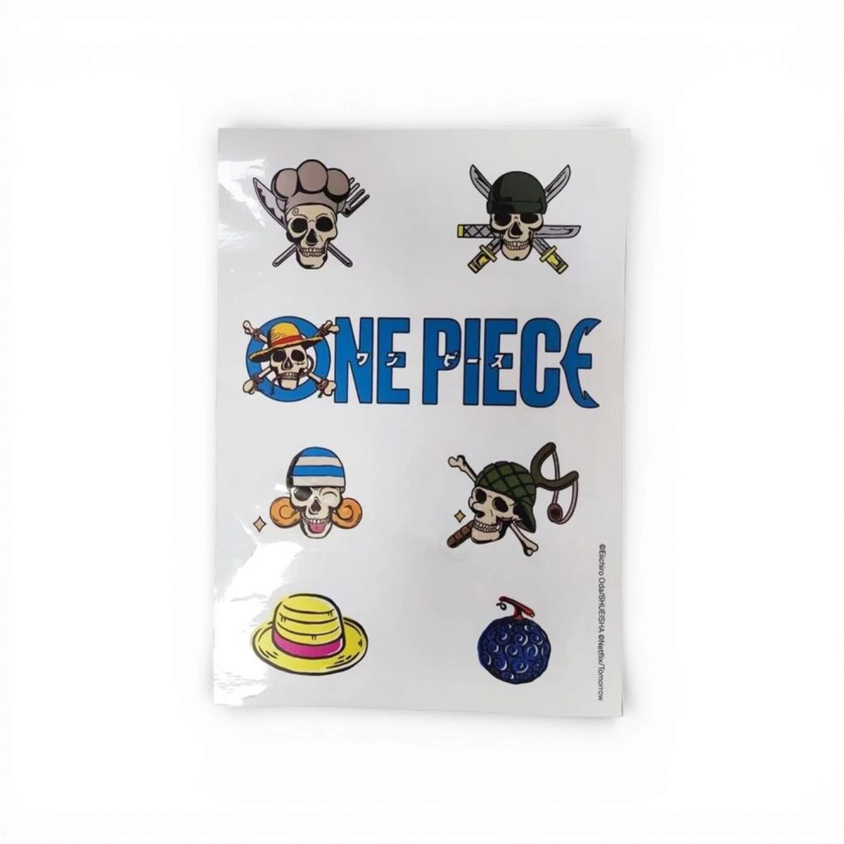 Kit détente One Piece gourde plaid figurine stickers