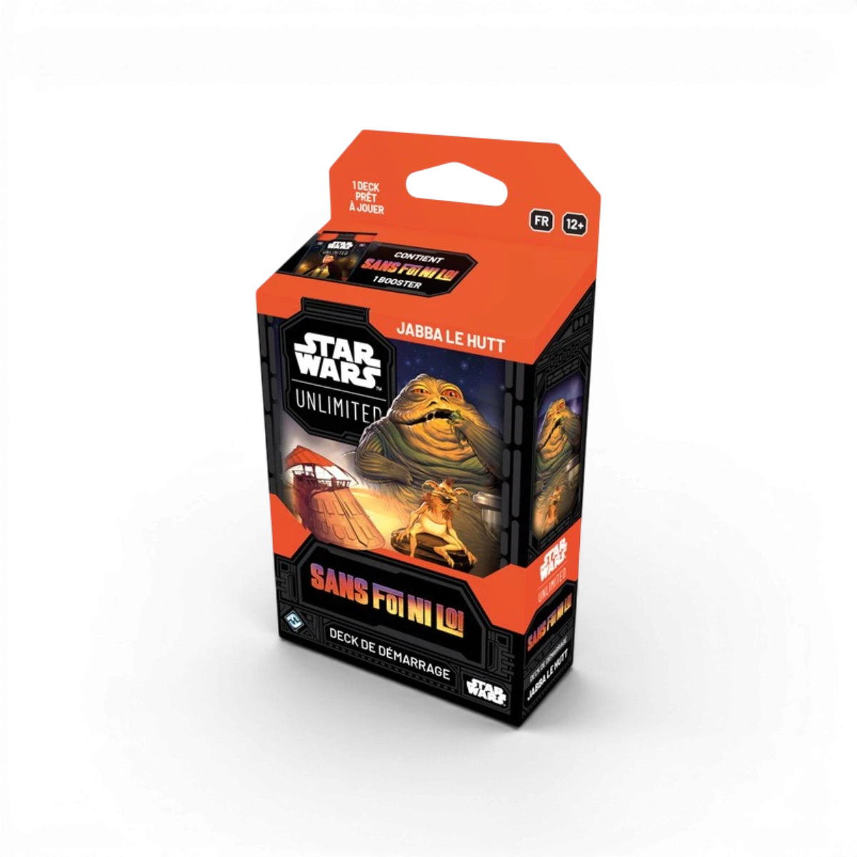 Cartes Star Wars Unlimited - Deck de démarrage - Sans Foi Ni Loi Jabba Le Hutt