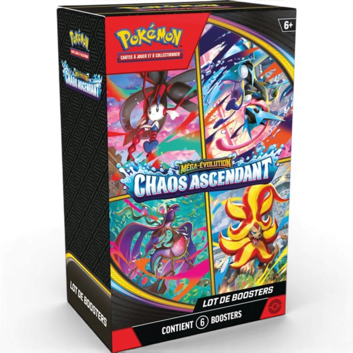 Pack 6 boosters Pokémon ME04 Chaos Ascendant