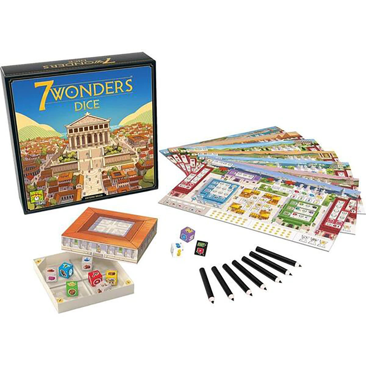 7 Wonders Dice – Jeu de stratégie et dés