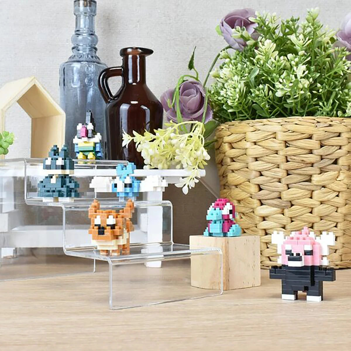 Nanoblock Pack de 6 figurines de Type Normal