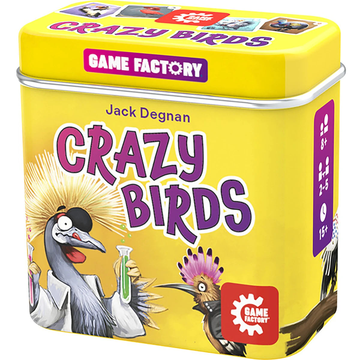 Crazy Birds – Jeu de cartes tactique et observation