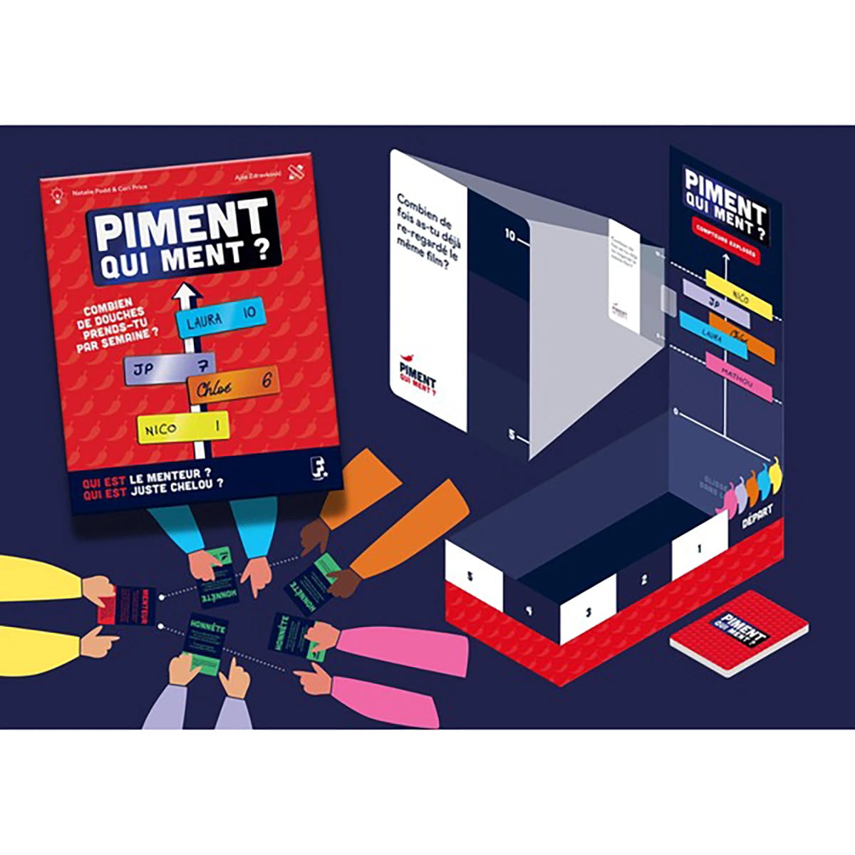 Piment qui ment – Jeu de bluff et psychologie