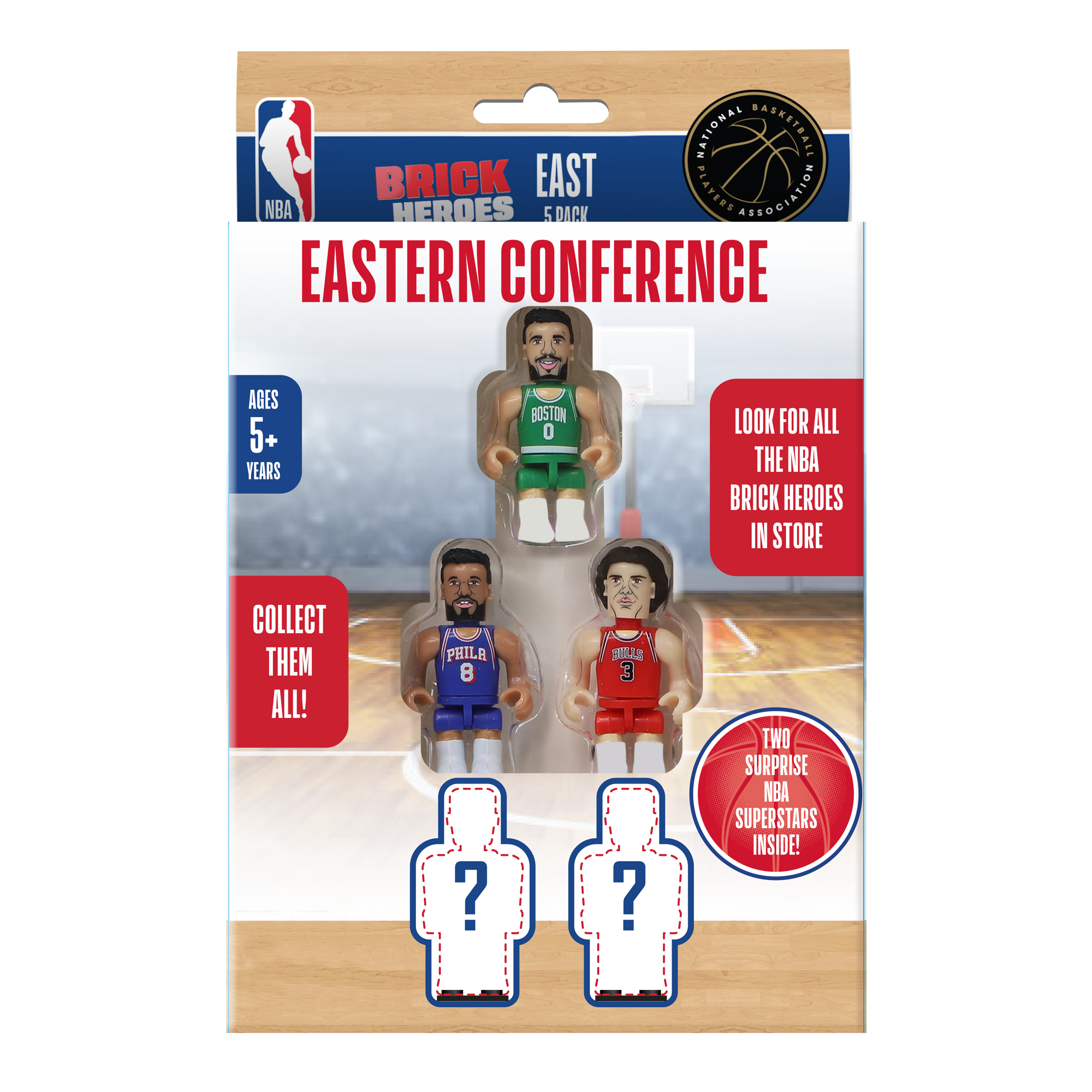 Pack 5 figurines NBA All Star