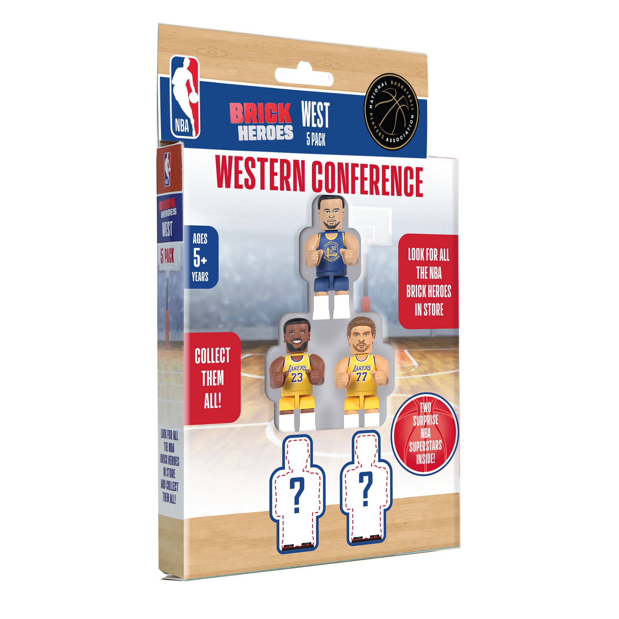 Pack 5 figurines NBA All Star