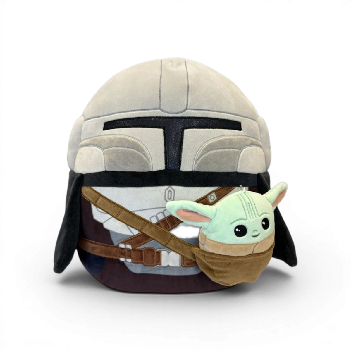 Peluche Mandalorian avec Grogu - Squishmallows Star Wars