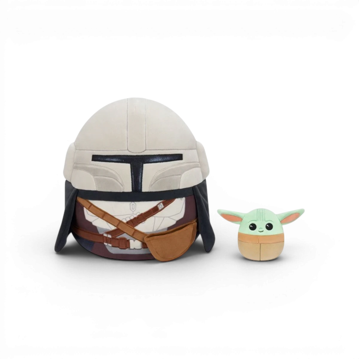 Peluche Mandalorian avec Grogu - Squishmallows Star Wars
