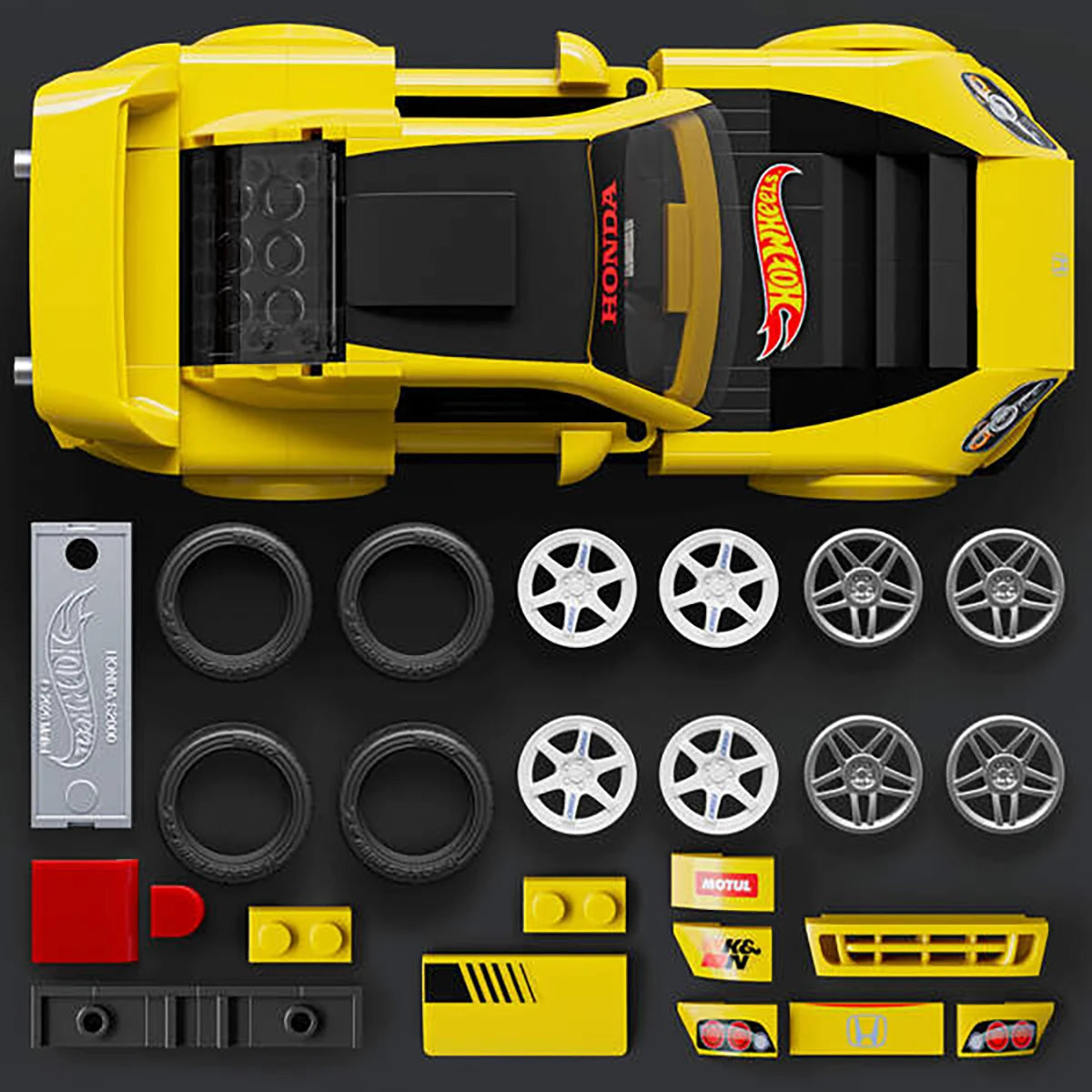 Honda S2000 – Coffret de construction – Mattel Brick Shop