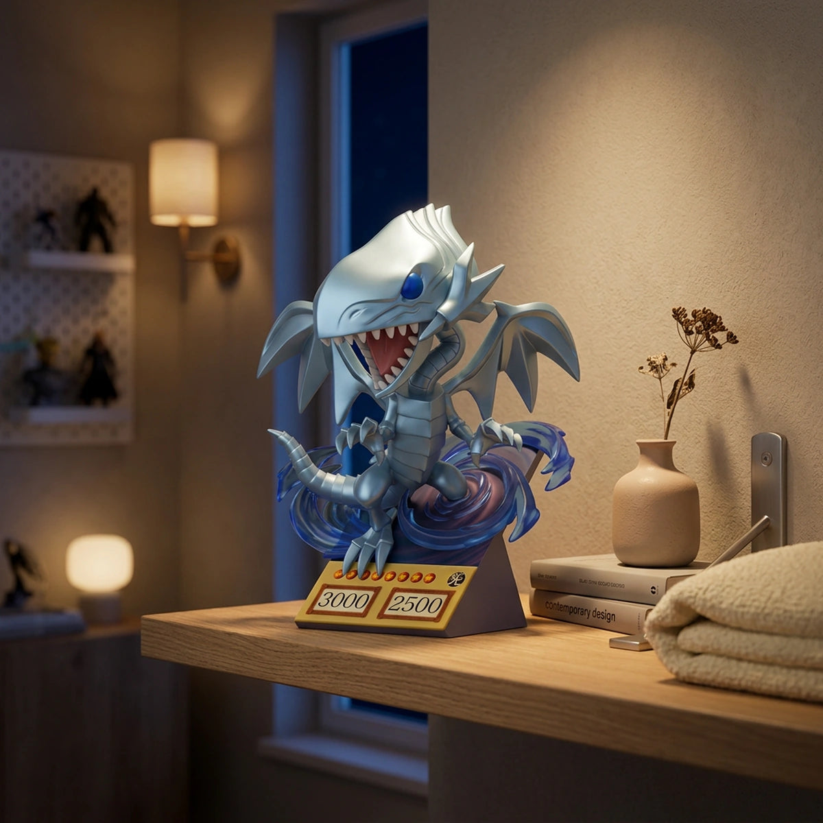 Figurine POP! Yu-Gi-Oh! - Blue-Eyes White Dragon (carte)