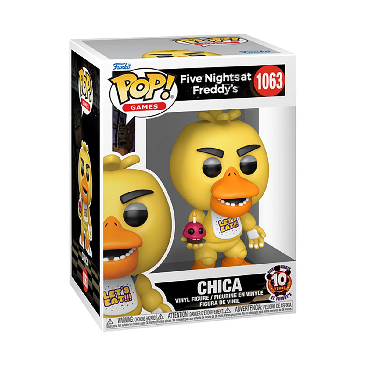Figurine Chica (10 ans) - Five Nights at Freddy’s - Funko Pop!