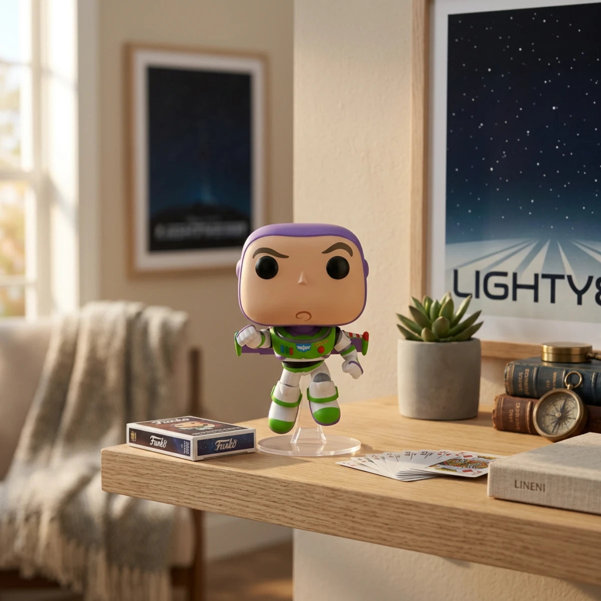 Figurine POP! Disney - Toy Story - Buzz l’Éclair (phosphorescent)