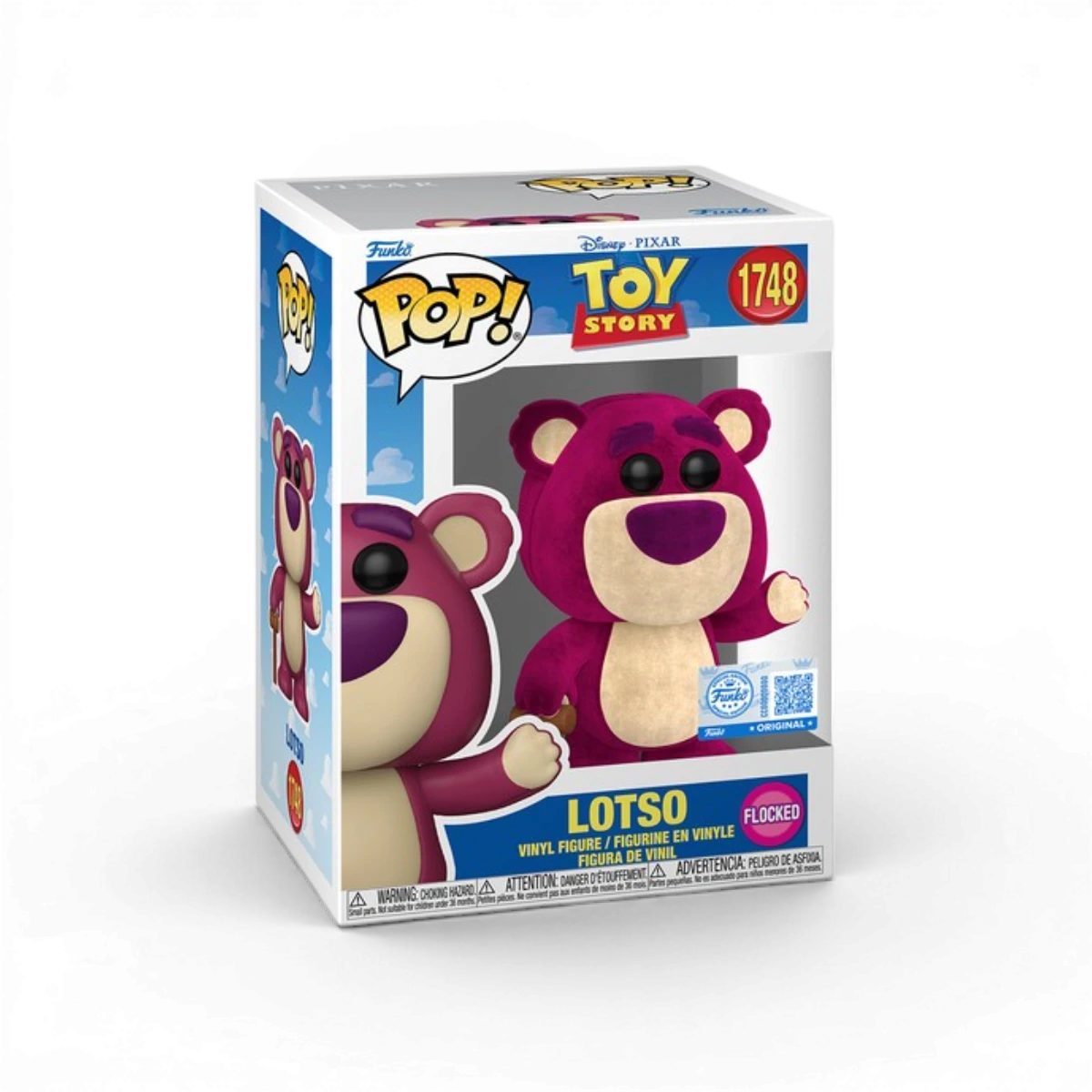 Figurine POP! Disney - Toy Story - Lotso (flocé)