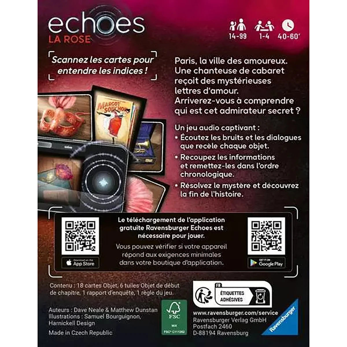 Echoes La Rose – Jeu d’enquête suspense et audio