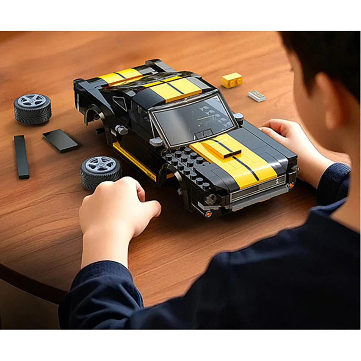 Voiture RC Shelby GT350H (292 pièces) – Set de construction – CaDA
