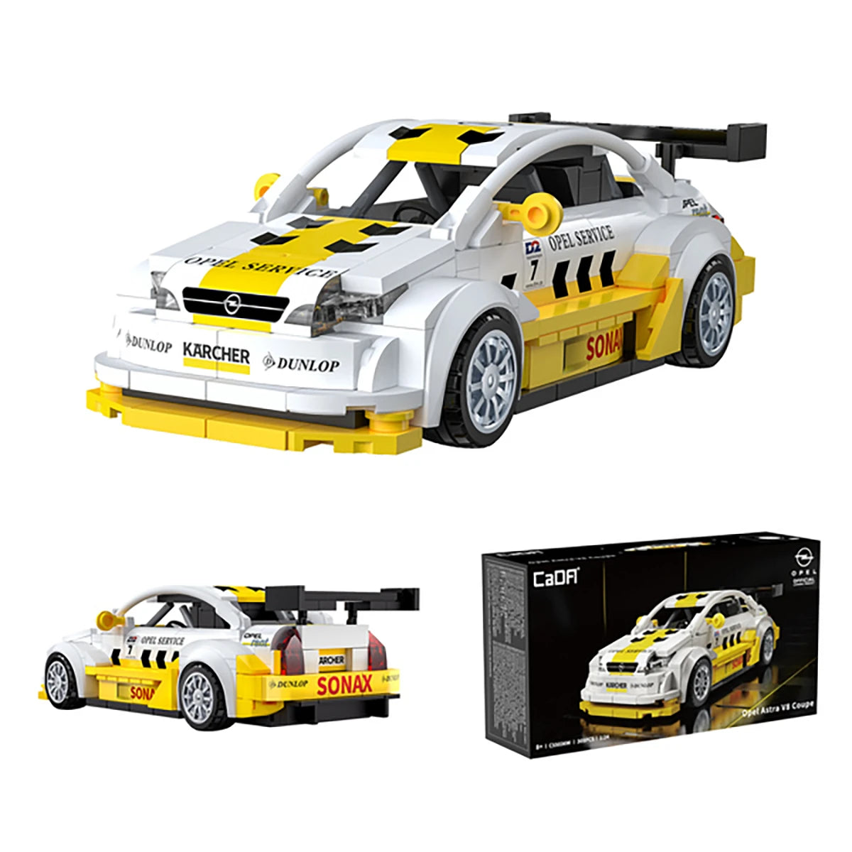 Opel Astra (285 pièces) – Set de construction – CaDA