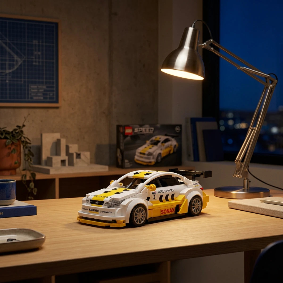 Opel Astra (285 pièces) – Set de construction – CaDA