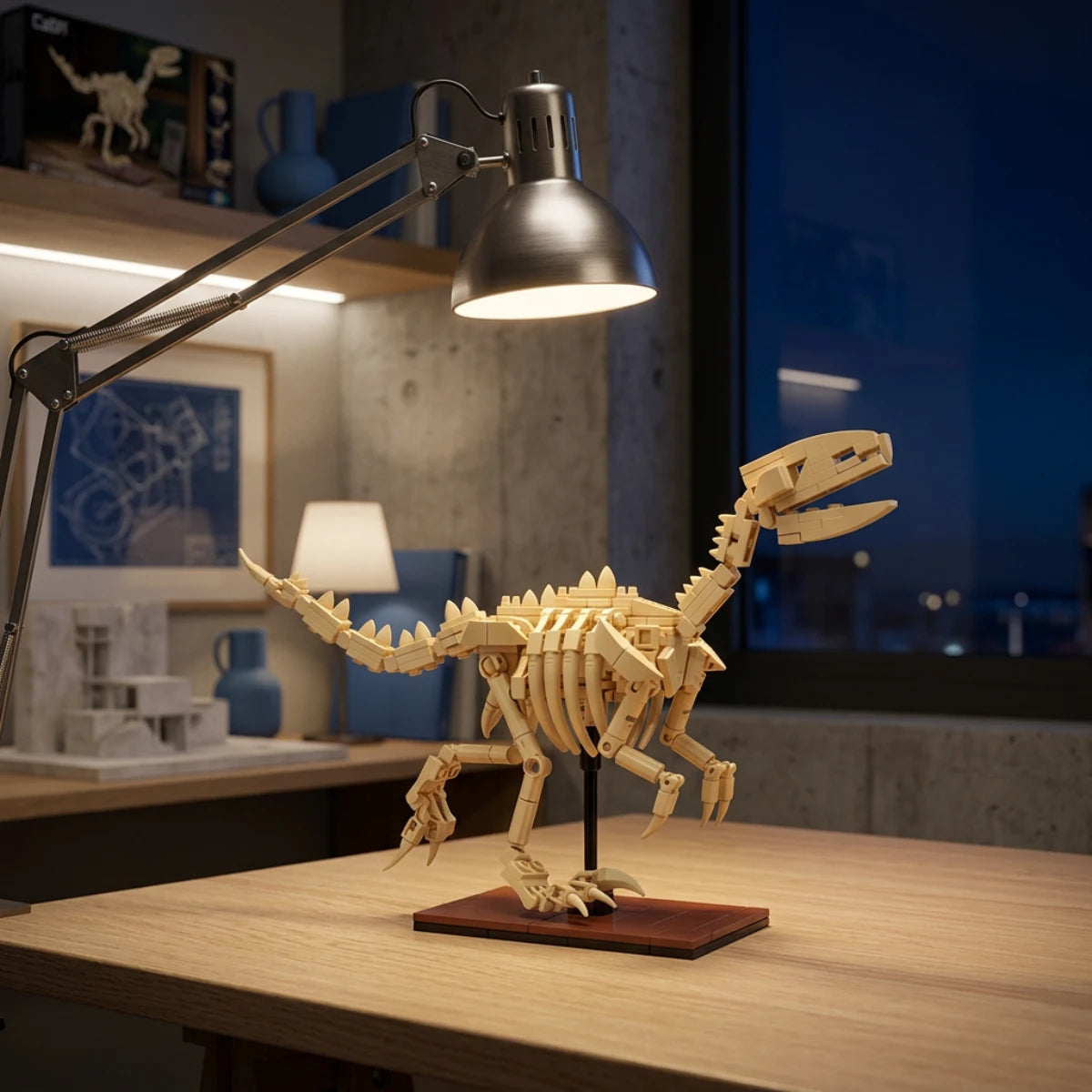 Vélociraptor (256 pièces) – Set de construction – CaDA