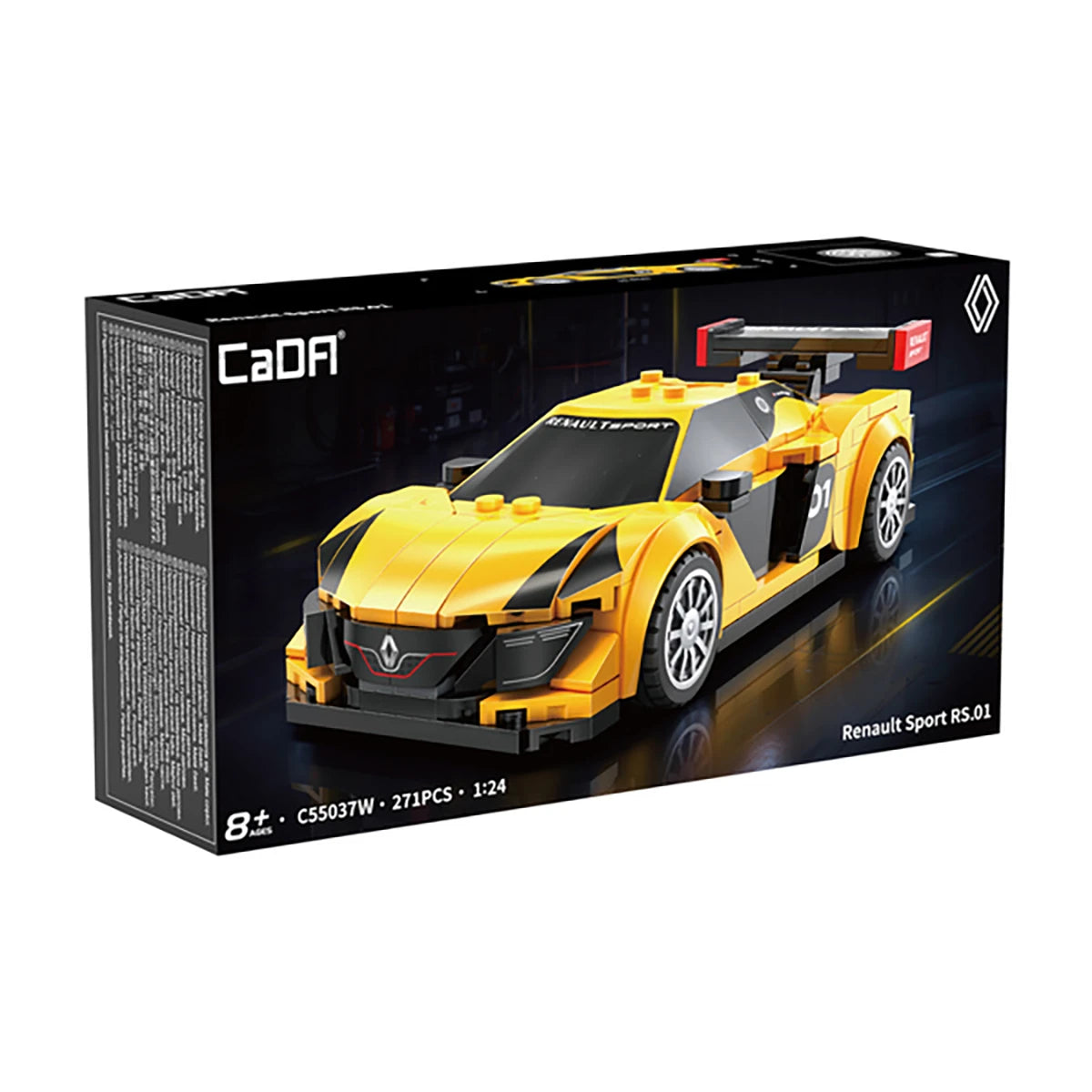 Renault Sport RS01 (271 pièces) – Set de construction – CaDA