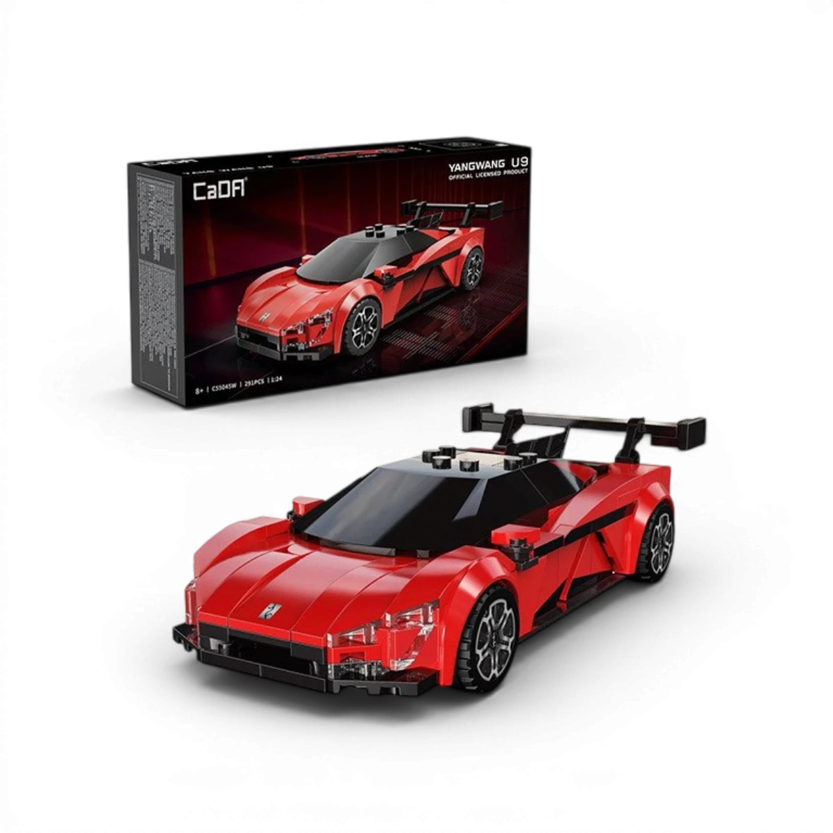 YangWang U9 Supercar (291 pièces) – Set de construction – CaDA
