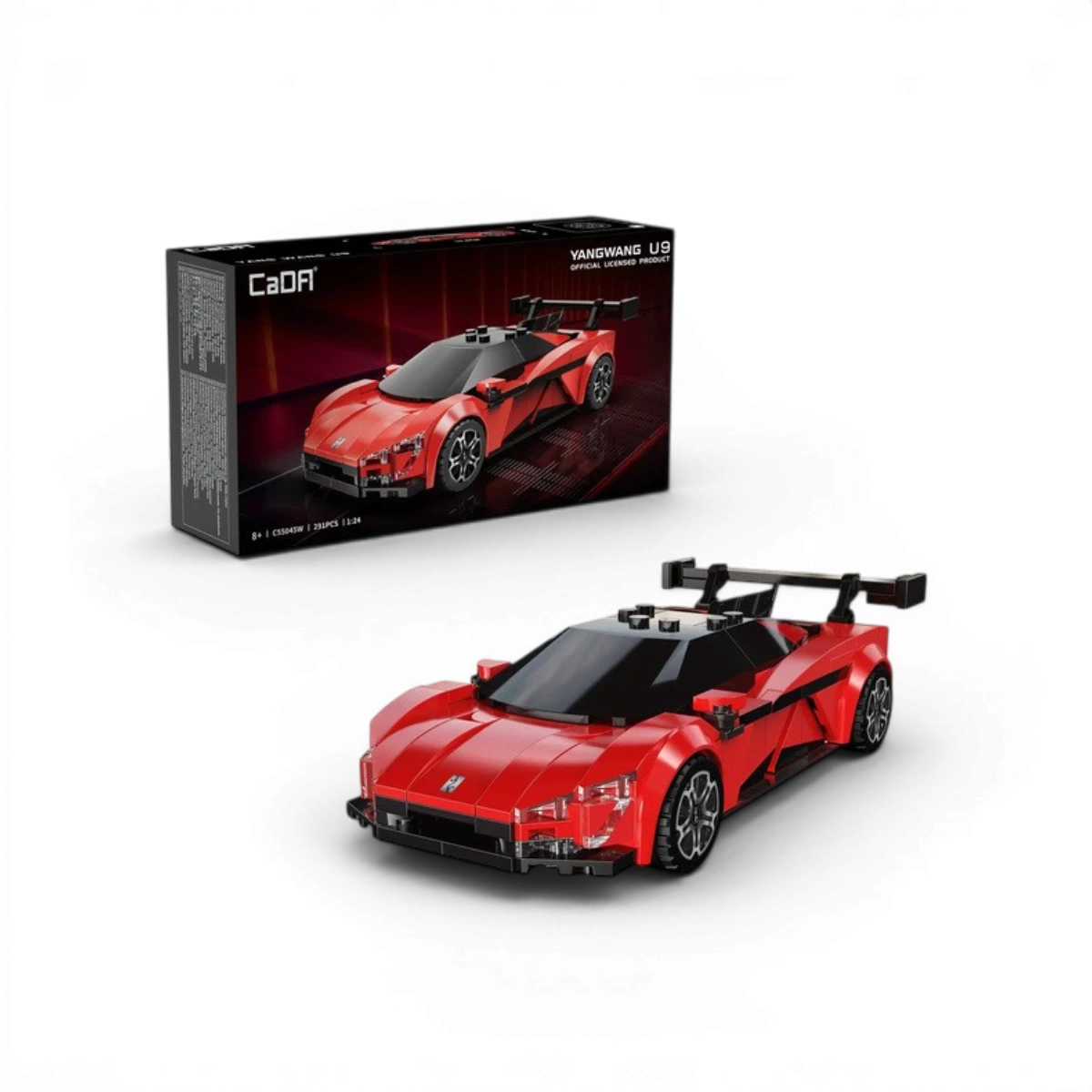 YangWang U9 Supercar (291 pièces) – Set de construction – CaDA
