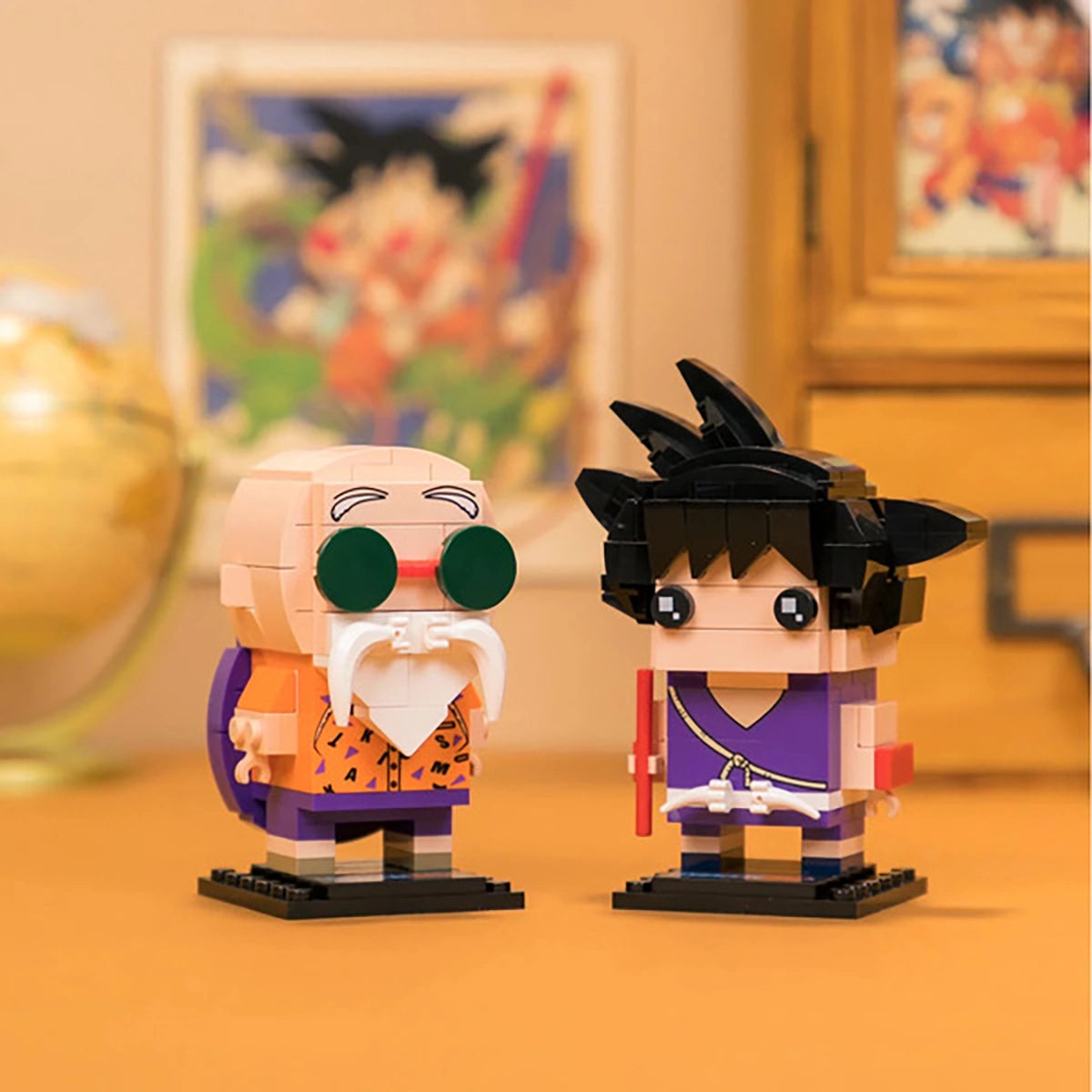Figurine Tortue Géniale 10 cm (129 pièces) - Dragon Ball à construire