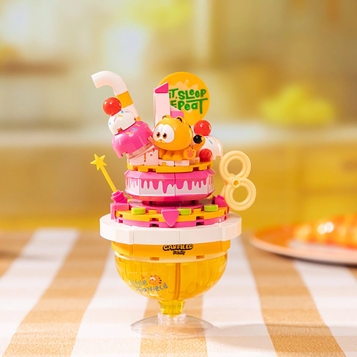 Figurine Garfield 12 cm (146 pièces) - Pantasy à construire