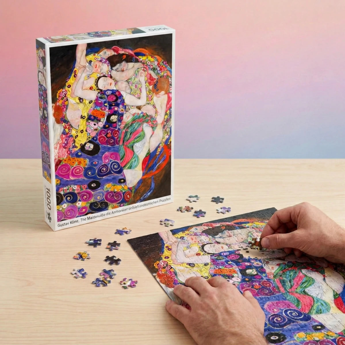 Puzzle Klimt La Vierge 1000 pièces – Ravensburger