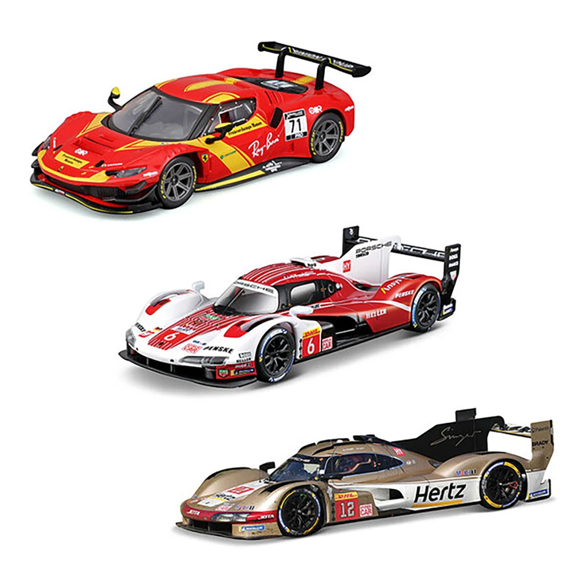 Voiture Hypercar 1:43 (modèle aléatoire)
