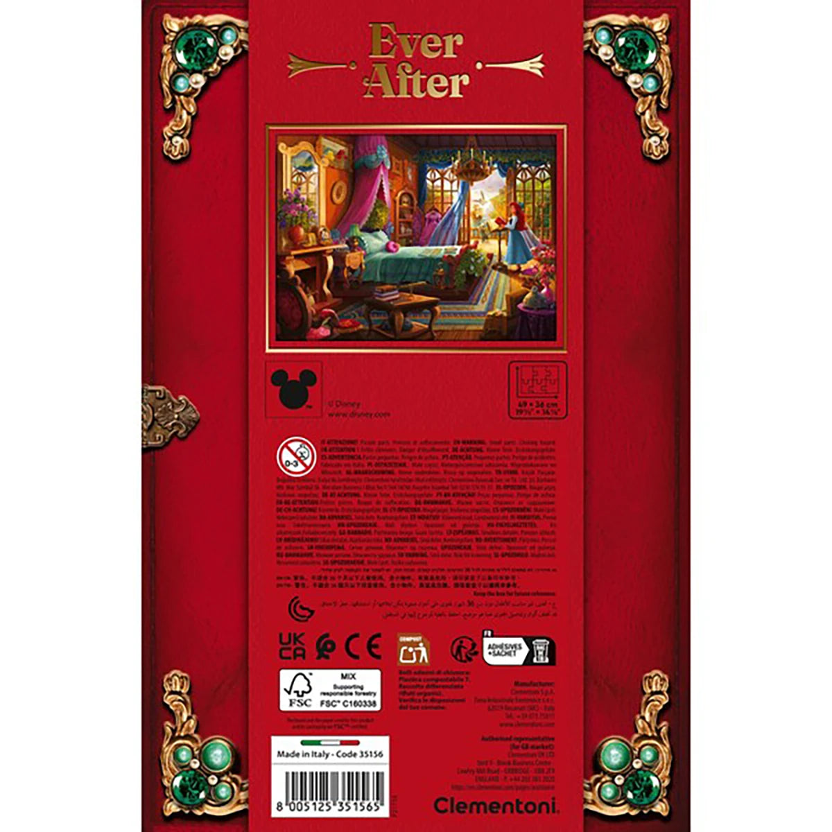 Puzzle Ariel Ever After 500 pièces – Disney