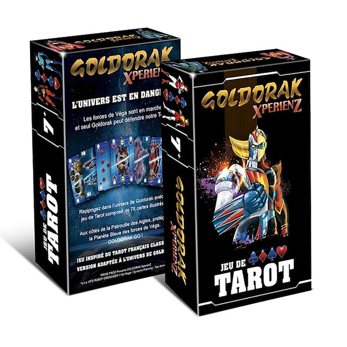 Tarot Goldorak – Jeu de cartes classiques stratégie