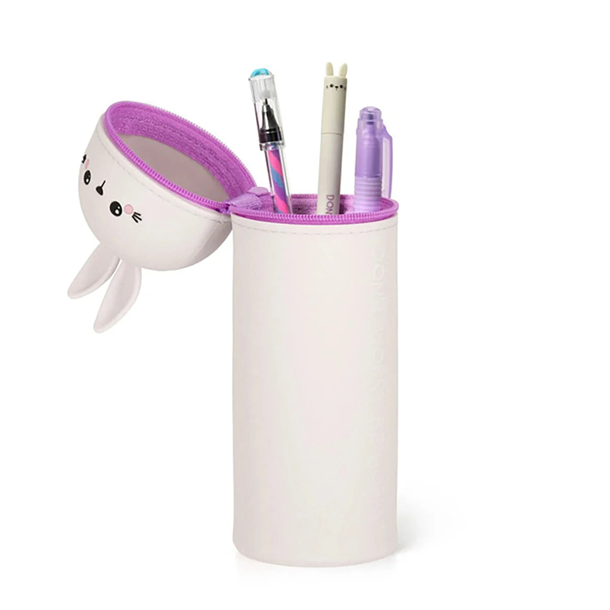 Lapin – Legami – Trousse silicone 2-en-1