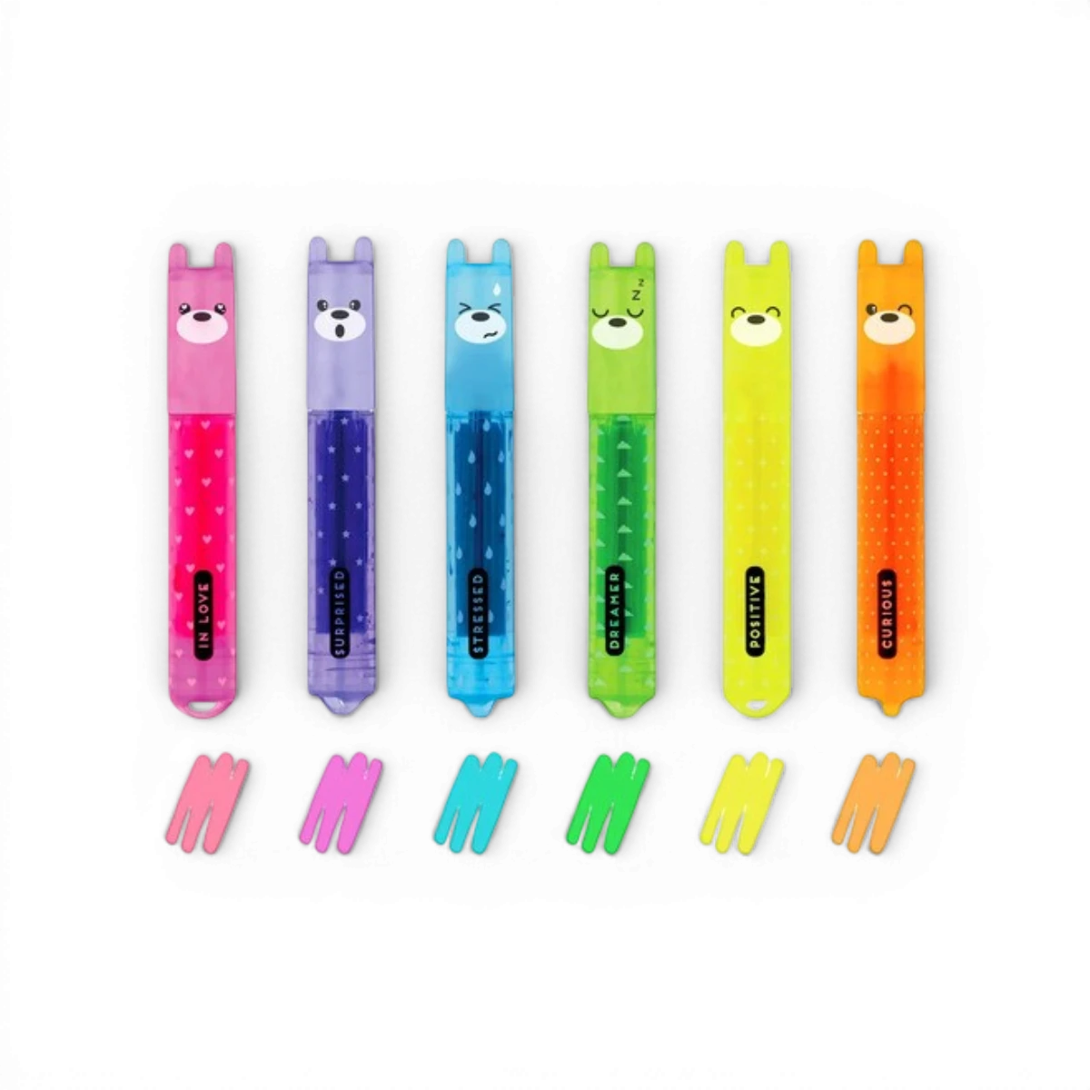 Teddy’s Mood – Legami – Mini surligneurs