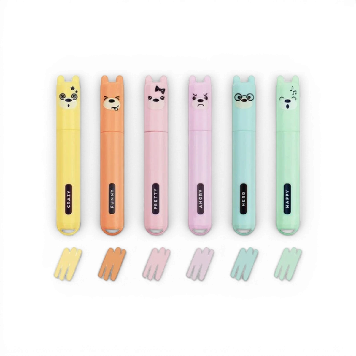 Teddy’s Style – Legami – Mini surligneurs