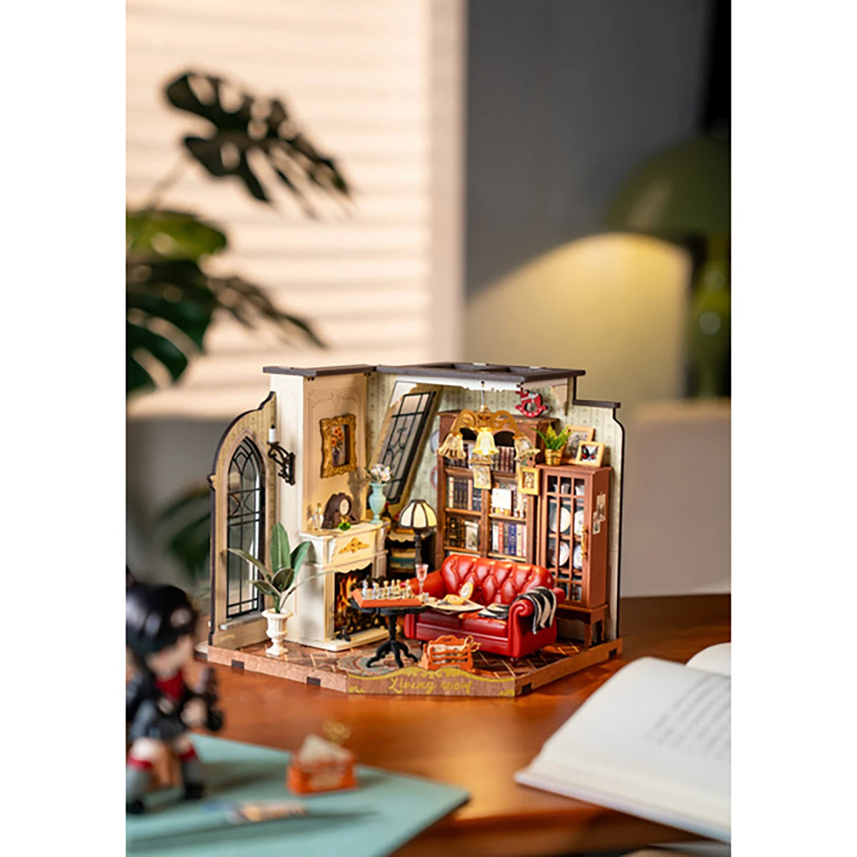 Le Salon de Catherine – Maquette diorama (284 pièces)