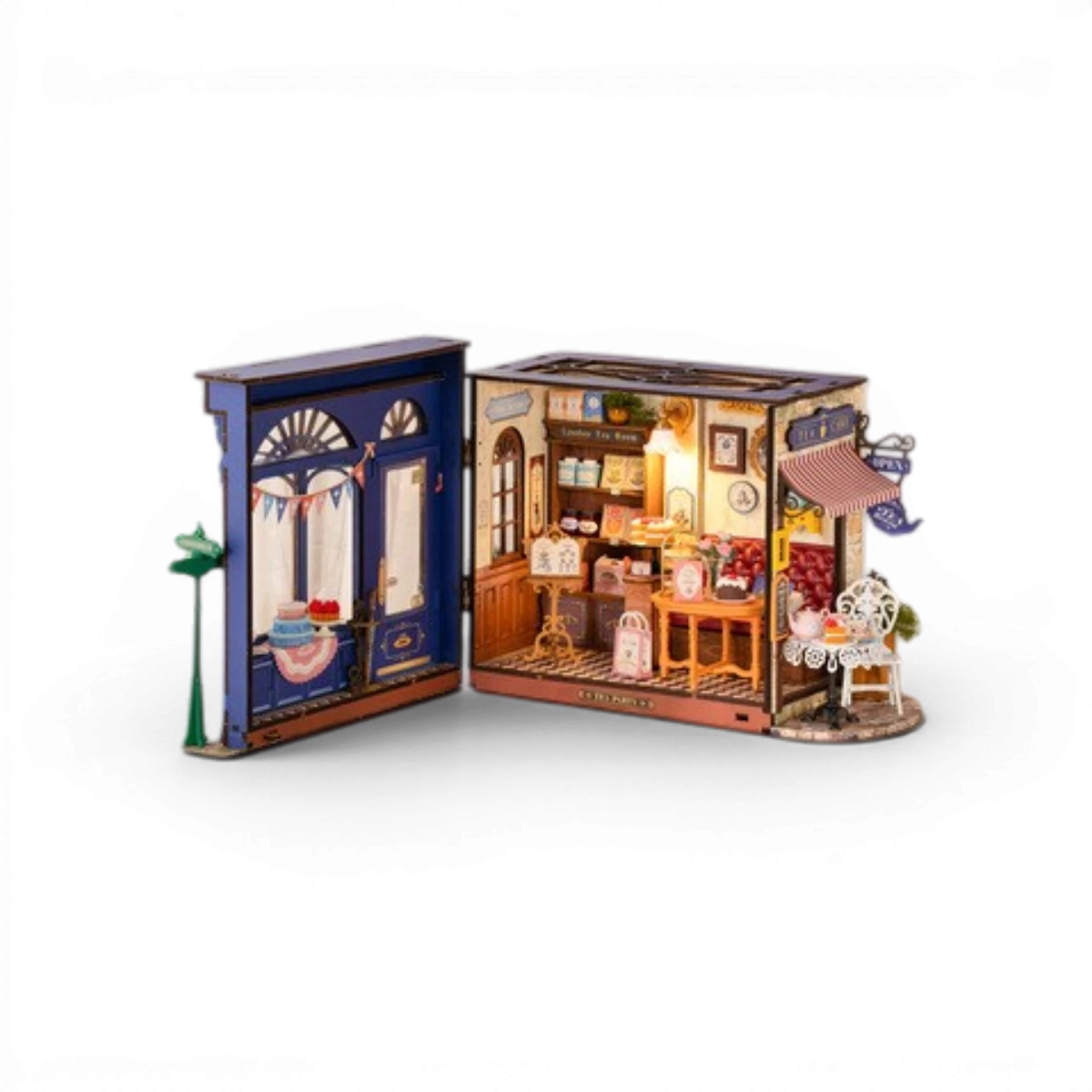 Maquette Leisure Time Tea Room – Kit DIY miniature
