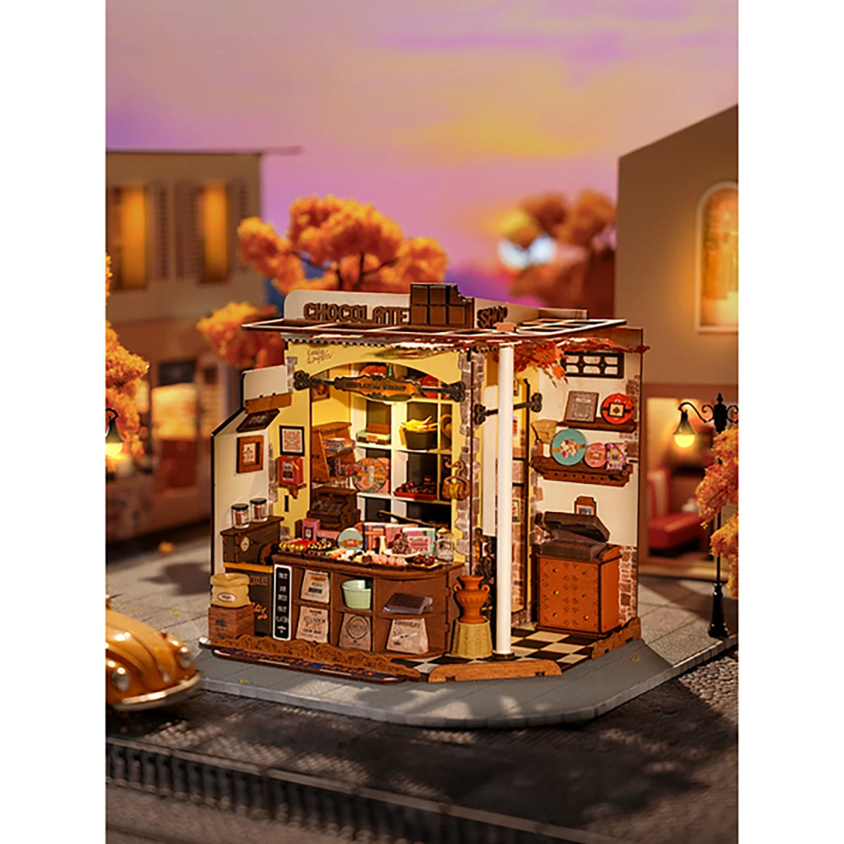 La Chocolaterie de Henry – Maquette diorama (330 pièces)
