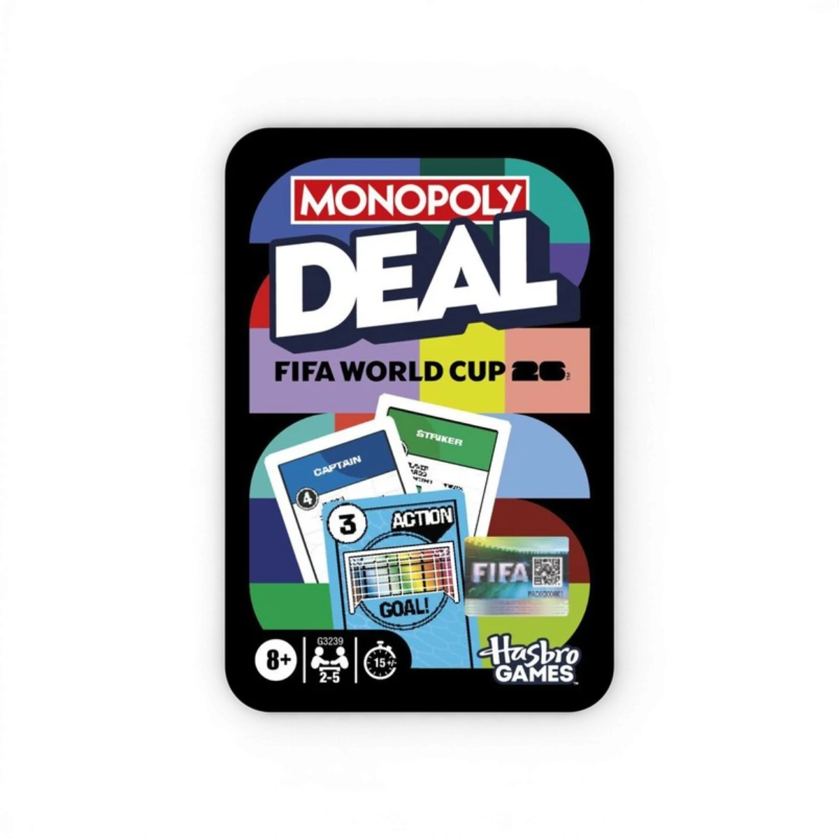 Monopoly Deal FIFA – Jeu de cartes rapide football