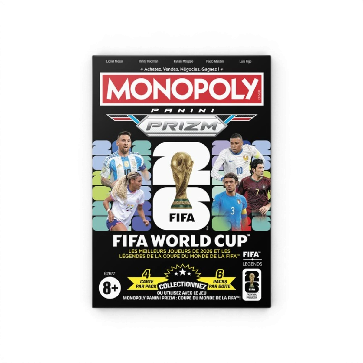 Boosters Monopoly FIFA – Cartes collection jeu