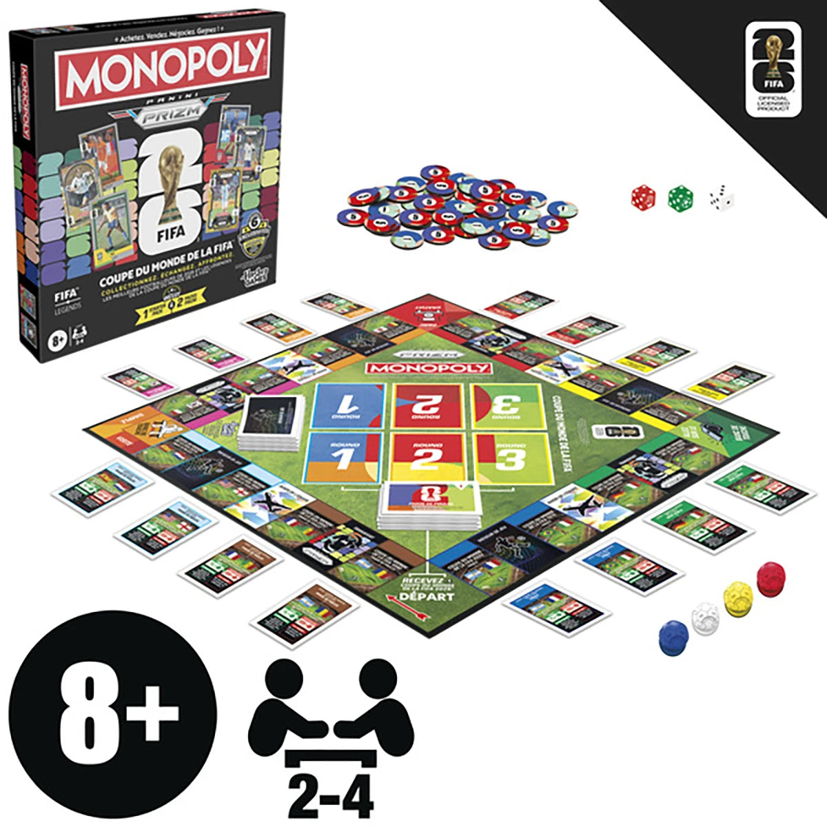 Monopoly FIFA Panini – Jeu de stratégie et collection