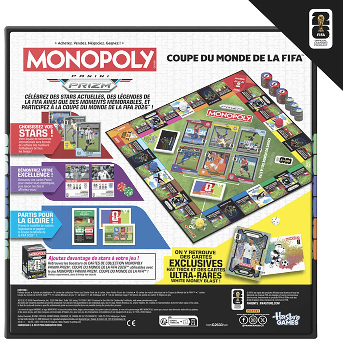 Monopoly FIFA Panini – Jeu de stratégie et collection