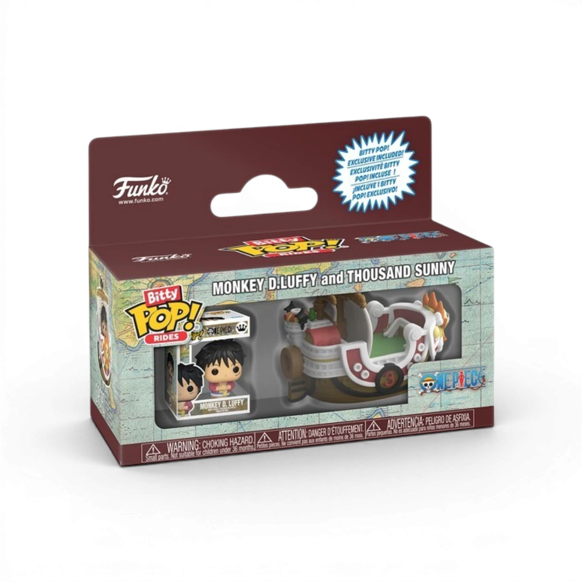 Coffret Bitty POP! One Piece - Thousand Sunny avec Luffy