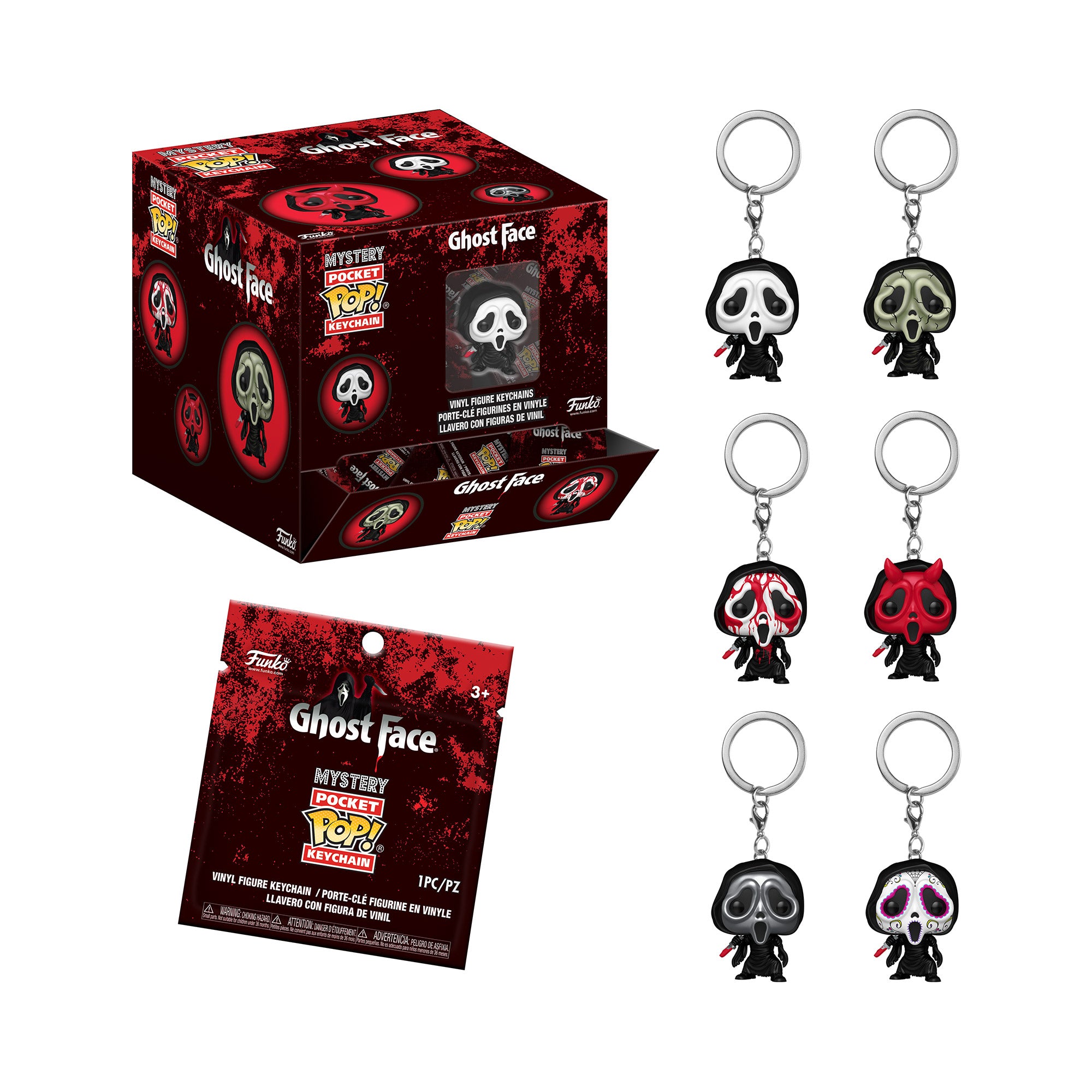 Porte-clés Pocket POP! Ghost Face