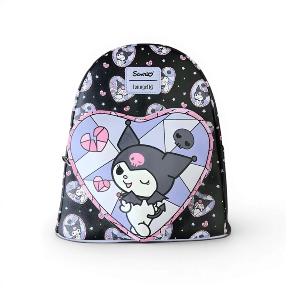 Sac à dos Hello Kitty Kuromi vitrail 26 cm