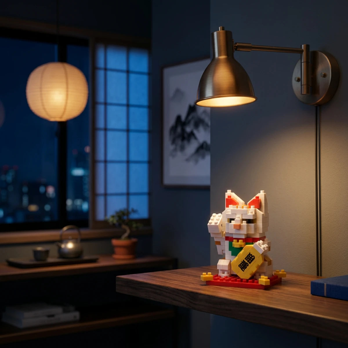 Nanoblock Maneki Neko