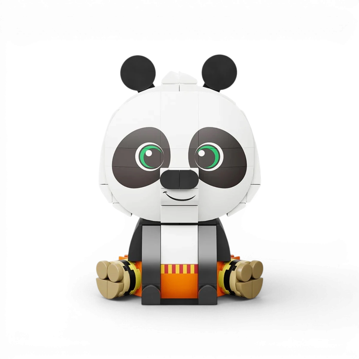 Figurine à construire Kung Fu Panda - Sitting Baby Po (138 pièces)