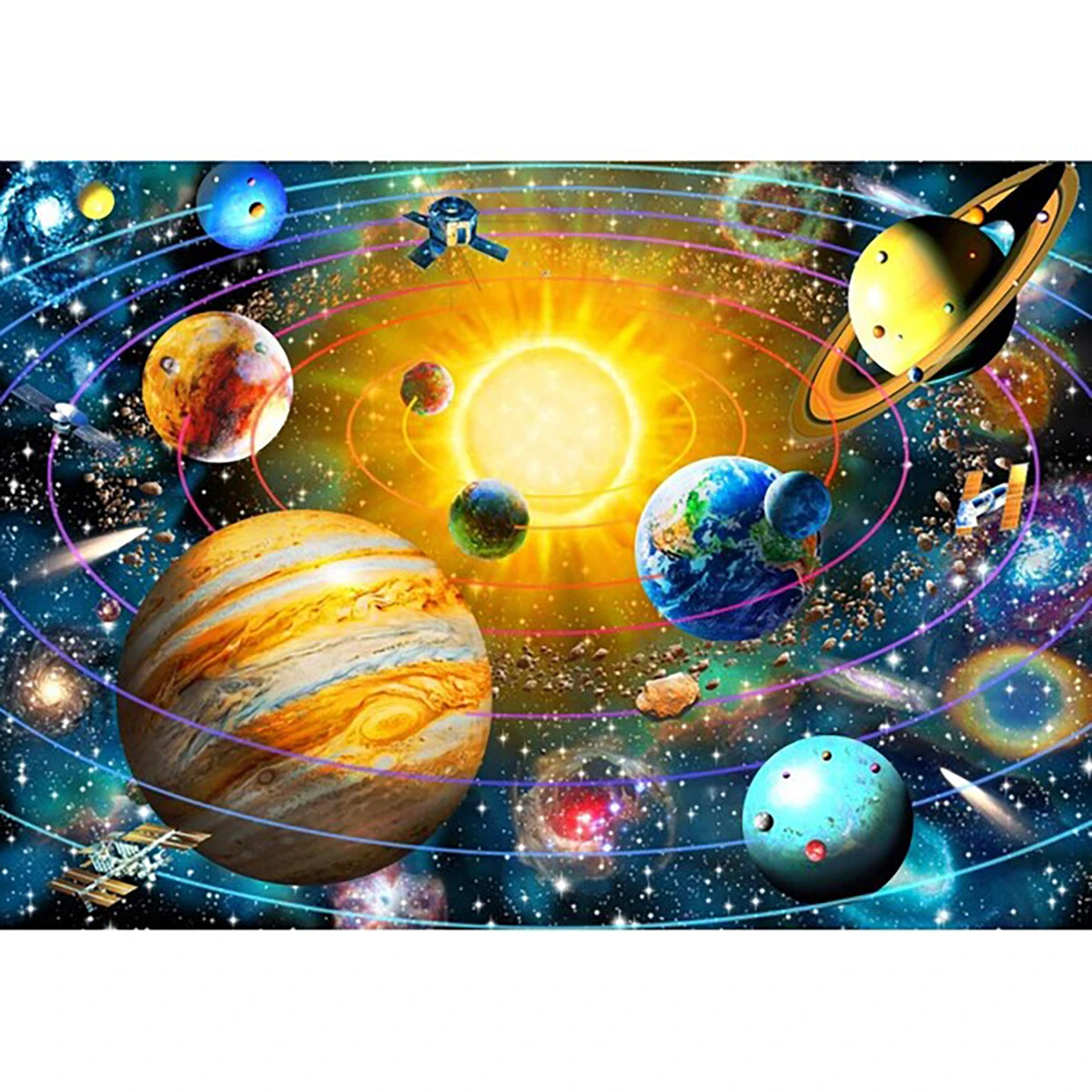 Puzzle Système solaire 1000 pièces – Bluebird